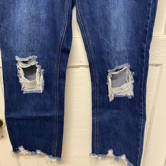 Buddy Love Rosco Distressed Jeans women’s size 31 Denim blue - Picture 5 of 10